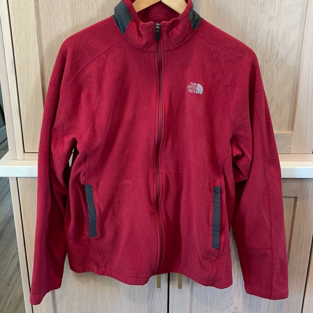 North Face zip up